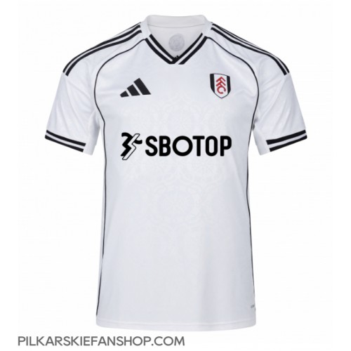 Koszulka piłkarska Fulham Joachim Andersen #5 Strój Domowy 2025-26 tanio Krótki Rękaw Koszulka piłkarska Fulham Joachim Andersen #5 Strój Domowy 2025-26 tanio Krótki Rękaw